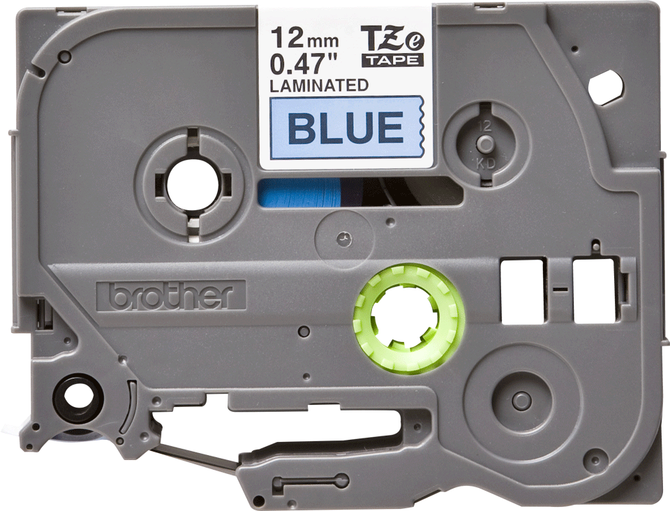 Brother TZe531: оригинальная кассета с лентой для печати наклеек черным на синем фоне, ширина 12 мм. 2